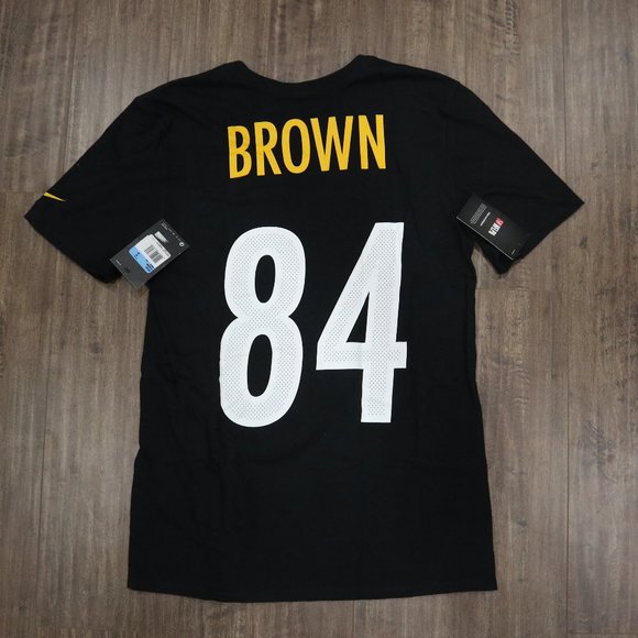 NWT Nike Antonio Brown Jersey Tee Steelers Medium - Picture 1 of 4